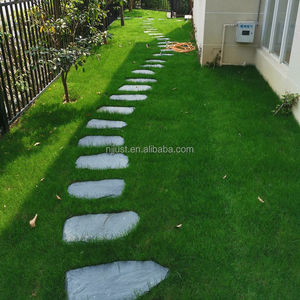 <span class=keywords><strong>Pierre</strong></span> de jardinage naturelle ronde et carrée, dalle de <span class=keywords><strong>pierre</strong></span> de couleur grise, s'adaptant aux galets blancs et à l'<span class=keywords><strong>herbe</strong></span> - Product Image 4