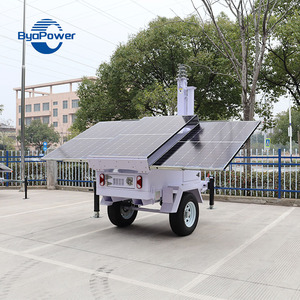 Sistema de Generación de Electricidad Solar, Remolque Solar de Energía Verde con Sistema de Generador Solar y Torre de Iluminación en Venta BY2P Solar - Product Image 2