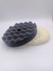 Tampons de polissage pour voiture de 8 pouces, 200 mm, en microfibre, tampons de nettoyage détaillés pour carrosseries de voitures, traitement de surface de peinture en aérosol, éponge - Product Image 5