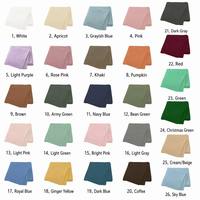 Manta Envolvente de Algodón Puro para Recién Nacidos, Color Sólido, Manta para Bebés, Otoño Invierno, Cubierta para Cochecito, Personalizable OEM