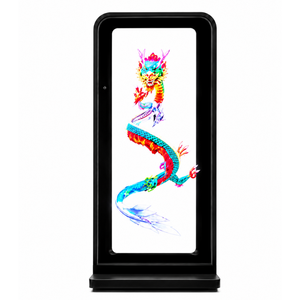 Ventilateur holographique synchronisé, affichage LED 3D, écran publicitaire flottant haute résolution 1557 × 645 mm, 3 pièces - Product Image 1