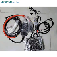 Longrun Q2-6600 OBC de qualité marine IP67 étanche 6,6 kW |   Chargeur de batterie au lithium 144V/96V/72V |   Bateau électrique avec coque en aluminium