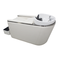Bol de shampoing moderne confortable lit Table de massage bol de shampoing tête de lit Spa lit de bol de shampoing moderne