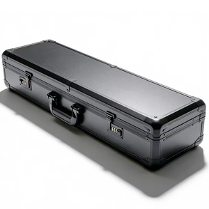 Estuche de envío de pistola de transporte de aluminio duradero de carcasa dura profesional del fabricante de Venta caliente con acolchado de espuma personalizado - Product Image 2