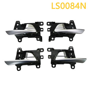 Adili - Nuevas Manijas de Repuesto para Puertas Interiores LS0084N para Hyundai Tucson 2015-2021, de Plástico y Metal en Negro y Gris - Product Image 5