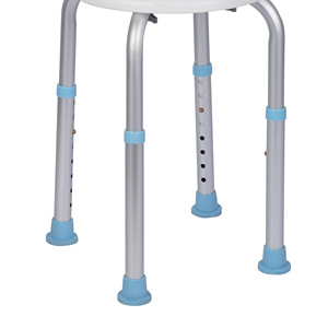 <b>Shower</b> <b>Stool</b> Aluminum Alloy Adjustable Height Non Slip <b>For</b> Elderly And Pregnant Women Bathroom Safety Equipment - Product Image 1