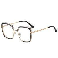 MS 95823 Lunettes de luxe pour femmes, monture de lunettes de vue, verres anti-lumière bleue, montures de lunettes colorées élégantes