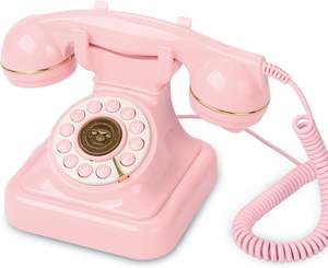 Teléfono Antiguo para Libro de Visitas FEIYAQI F01, Teléfono Fijo Inalámbrico Personalizado con 32 GB de Memoria, Decoraciones para Bodas, Información para Invitados - Product Image 6