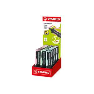 STABILO Présentoir Textmarker Green Boss Pastel 15teilig - Product Image 1