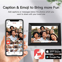 Bingkai Foto Digital WiFi Pintar 10.1 Inci Pro, Bingkai Foto Digital 16GB Memori Berbagi Momen Langsung Melalui Aplikasi Frameo dari Mana Saja IPS Layar Sentuh