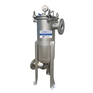Fornecedor de filtro de saco de aço inoxidável líquido para filtragem industrial