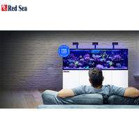 Aquarium de luxe RedSea ReeferMAX G3 avec équipement, silencieux, prêt à l'emploi, rectangulaire, verre ultra-clair, aquarium d'eau salée pour coraux