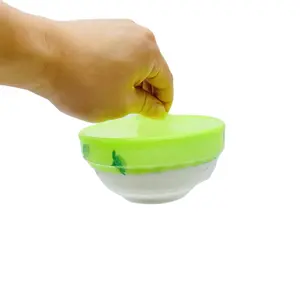 The new multi-functional environmental protection kitchen food preservation silicone elastic cover for keep food warm