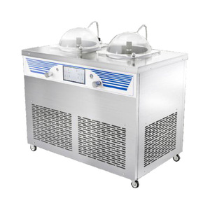 Machine à glace dure en acier inoxydable, usage commercial, triphasée, prise EU, réfrigérant R404A - Product Image 2