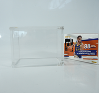 Vente en gros étanche acrylique Blaster Box Protector pour NBA Basketball Card Case Rookie Card Storage