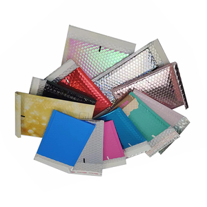 Hot bán tùy chỉnh Rose Gold kim loại bong bóng độn bưu phẩm <span class=keywords><strong>Matt</strong></span> màu đen màu xanh bong bóng phong bì - Product Image 1