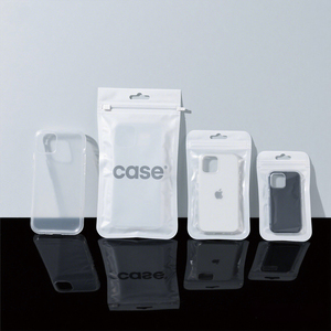 Custodia personalizzata Opp trasparente sacchetti di plastica con Logo trasparente custodia per cellulare sacchetti richiudibili per custodia per telefono - Product Image 5