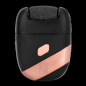 Removedor de callos eléctrico con pantalla LCD para uso doméstico con función de exfoliación, mango de plástico blanco y negro - Product Image 4