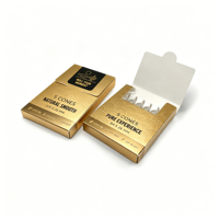Boîte à cigares rigide de luxe personnalisée, étui d'emballage pour tabac, boîte à cigarettes vide en carton avec logo UV, ensemble de boîtes à feuilles naturelles