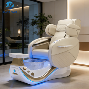 Sillón de Pedicura de Diseño Original, Lujoso, con Masaje por Airbag, Spa de Manicura, Sillones de Pedicura con Spa de Pies Magnético Personalizado con Bomba - Product Image 3