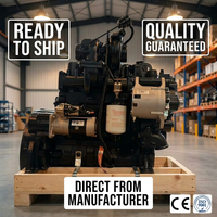 Pièces de machines de construction, ensemble moteur d'excavatrice 4BT, ensemble moteur diesel 4BT3.9, 4D102 B3.3 pour Cummins
