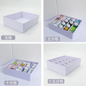 ตะกร้าเก็บของแบบ 5 ช่อง และ 10 ช่อง สำหรับโรงพยาบาล กล่องลิ้นชักแบ่งช่องสำหรับเก็บยา น้ำเกลือ และยาเม็ด - Product Image 5