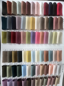 Dệt may 100% Polyester dệt vải SPH 50D Hàn Quốc nhung lót vải cho Phụ nữ ăn mặc quần áo 9837 - Product Image 5