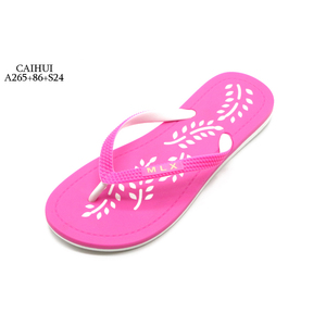 De moda a granel flip flops mujeres publicidad zapatillas flip flops - Product Image 6