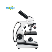 Microscope biologique personnalisé par le fabricant REHAZE XSP-112D, trinoculaire, éducatif pour enfants, laboratoire, LED, éclairage supérieur et inférieur, 1600x