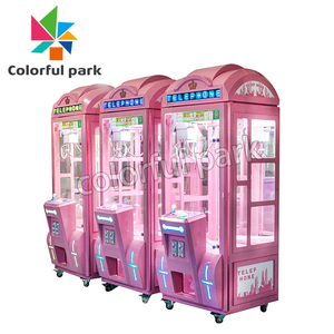 Colorido parque <span class=keywords><strong>Me</strong></span> llevará a casa grúa garra Premio moneda Push regalo garra máquina de la grúa para la venta - Product Image 4