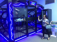 Simulador de Realidad Virtual 9D, Multijugador, Disparos de Zombis, Máquina de Juegos de Lucha Arcade VR, Cinta de Correr VR, HTC COSMOS Dreamland