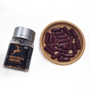 Precio al por mayor: Ganoderma lucidum de la marca Hehui, cápsulas de ginseng americano y asta de ciervo, OEM profesional - Product Image 3