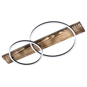 Lámpara de Techo LED BOYAL Negra y Marrón Antiguo - 1X12W 1X1700lm 1X12W 1X1700lm 3000K - Product Image 1