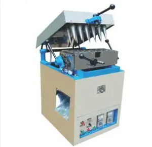Maquinaria de cono de galleta y galleta personalizada, Mini oblea de Chocolate, máquina para hornear conos de helado