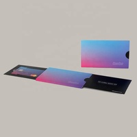 Boîtes Coulissantes Personnalisées pour Cartes, Étuis de Rangement Pousser-Tirer, Emballage Coulissant pour Cartes de Crédit