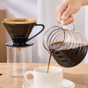 Juego de filtro de goteo de café portátil al por mayor con taza de porcelana de cerámica colorida - Product Image 4