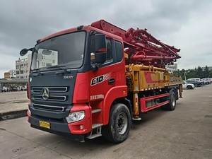 รถปั๊มคอนกรีตมือสอง ปี 2024 รุ่น SA-NY SY5282THB ขนาด 43 เมตร บูม 5 ท่อน ติดตั้งบนรถบรรทุก สำหรับงานก่อสร้างอาคาร - Product Image 1