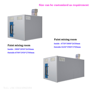 Chất Lượng Cao Kích Thước Nhỏ Xe Sơn Trộn Phòng <span class=keywords><strong>LED</strong></span> Chiếu Sáng Tủ Máy Cho Xe Sơn Chất Lượng Cao Sơn Gian Hàng - Product Image 5