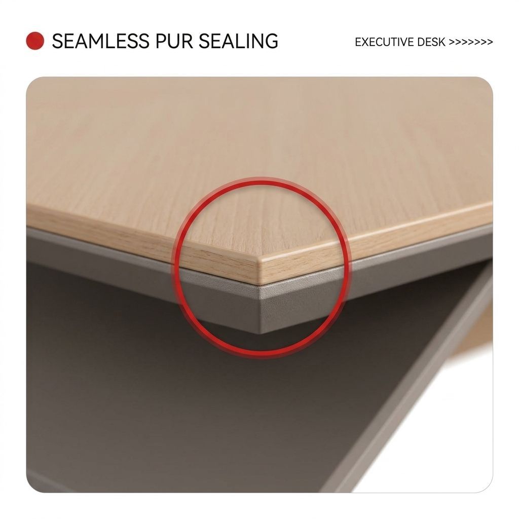 L Shaped Luxury Modern Executive Office Desk Furniture Desk Italianoffice Table and Chair Set Modern Design boss Desk Luxury