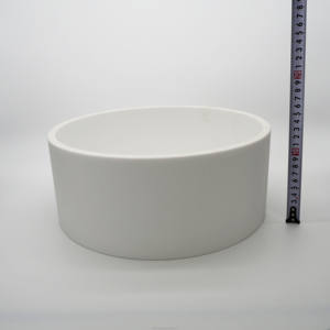 מכירה חמה בגודל גדול אלומינה קרמיקה צינור דיוק גבוה תעשייתי קרמיקה מעולה ללבוש התנגדות שחיקה רפרקטורי - Product Image 3