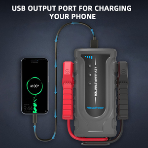 Abordable <span class=keywords><strong>1000A</strong></span> Jumper <span class=keywords><strong>Cable</strong></span> Premium 14800mAh Jump Starter Haute performance <span class=keywords><strong>1000A</strong></span> Jump <span class=keywords><strong>Cable</strong></span> - Product Image 2