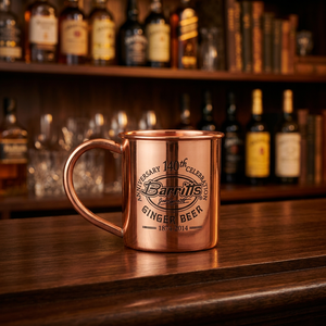 500ml Copper Mule Mug with Stainless Steel Handle | Eco-Friendly <b>Drinkware</b> with Custom Logo & Quote Printing Wholesale - Product Image 2