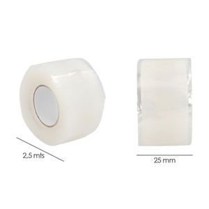Ruban de réparation auto-adhésif transparent 25 mm 2,5 mètres. - Product Image 2