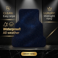 Tapis de sol de voiture personnalisé, tapis d'intérieur universel pour voiture, imperméable, antidérapant, bord 3D