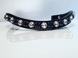 Horse Equipment concevez votre propre cheval licou équitation bandes de front en cuir en plein épi sur la taille au meilleur prix - Product Image 2