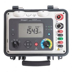 Megger DLRO100XB Digital Low Resistance Ohmmeter, AC Power & Battery, USB - Product Image 1