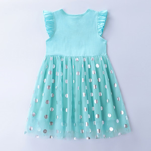 Venta al por mayor de ropa de fiesta para niños y niñas, tienda <span class=keywords><strong>en</strong></span> línea, vestidos cortos rectos, vestido informal para niñas - Product Image 5