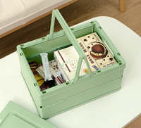 Bac de rangement pliable portable pour le camping, avec logo personnalisé, caisse à main pour cadeaux de fête, emballage de cadeaux, rangement de jouets pour enfants