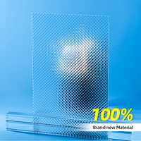 Feuille de diffuseur optique micro-prisme en gros plaque de diffuseur prismatique acrylique pour éclairage LED