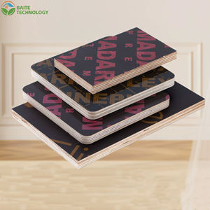 Panneau stratifié en placage de peuplier avec noyau adhésif WBP, étanche E1, pour coffrage de béton extérieur - Product Image 1